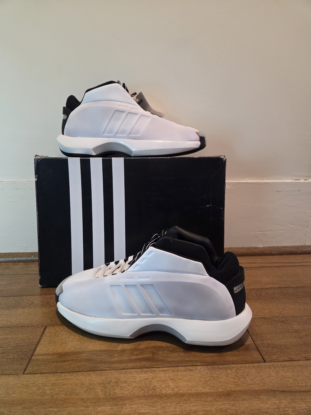 🆕️ Adidas Crazy 1 Kobe Bryant Stormtrooper 2014 Basketball Sneakers  Size 9.5